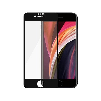 PanzerGlass Protector de Pantalla Vidrio Templado iPhone SE 2020/2022, 8, 7, 6, 6s Edge-to-Edge, Pack 50 Unidades