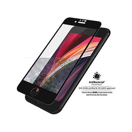 PanzerGlass Protector de Pantalla Vidrio Templado iPhone SE 2020/2022, 8, 7, 6, 6s Edge-to-Edge, Pack 50 Unidades