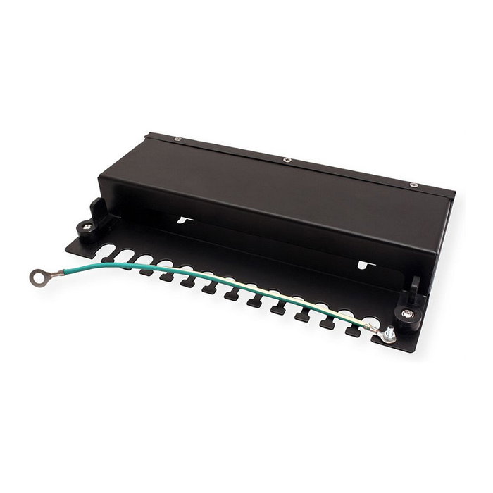 VALUE 26.99.0330 Kit de montaje para 4 Keystones, negro