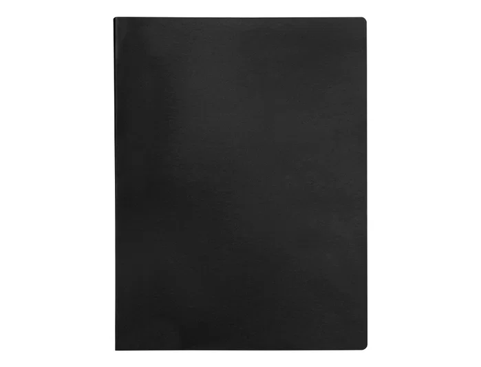 Liderpapel Carpeta con 50 Fundas Plástico Tamaño Folio Negro Liderpapel Carpeta con 50 Fundas Plástico Tamaño Folio Negro
