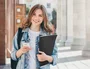 Liderpapel Carpeta con 50 Fundas Plástico Tamaño Folio Negro