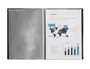 Liderpapel Carpeta con 50 Fundas Plástico Tamaño Folio Negro