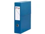 Pardo Archivador con tapa DIN A4 80 mm azul cartón forrado 335x250x80 mm