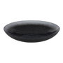 Ixia Centro de Mesa Negro de Cristal Decoración 39,50 x 39,50 x 7,50 cm