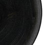 Ixia Centro de Mesa Negro de Cristal Decoración 39,50 x 39,50 x 7,50 cm