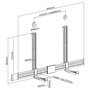 Equip Soporte para barra de sonido universal 650895