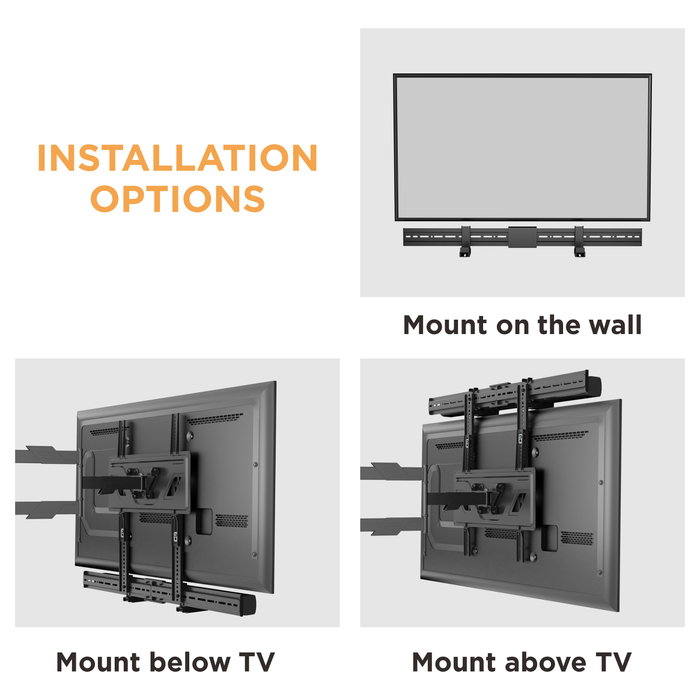 Equip Soporte Universal para Barra de Sonido 650895 Negro