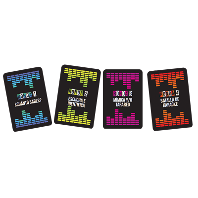 Play Hit 2000 - Juego de Mesa Musical, Preguntas y Canciones de los Años 2000, 4 Modos: Trivia, Identificar, Mímica y Karaoke, Ideal para Fiestas y Reuniones