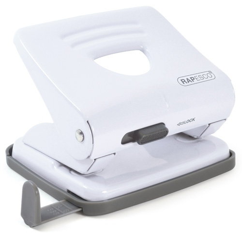 RAPESCO Perforadora 2 Taladros 825 Metálica Blanca (25 Hojas) RAPESCO Perforadora 2 Taladros 825 Metálica Blanca (25 Hojas)