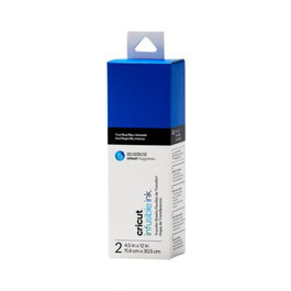 Cricut Lámina de vinilo de transferencia térmica Infusible Ink Azul, 2 hojas