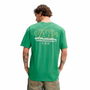 Camiseta de Manga Corta Hombre Vans Verde