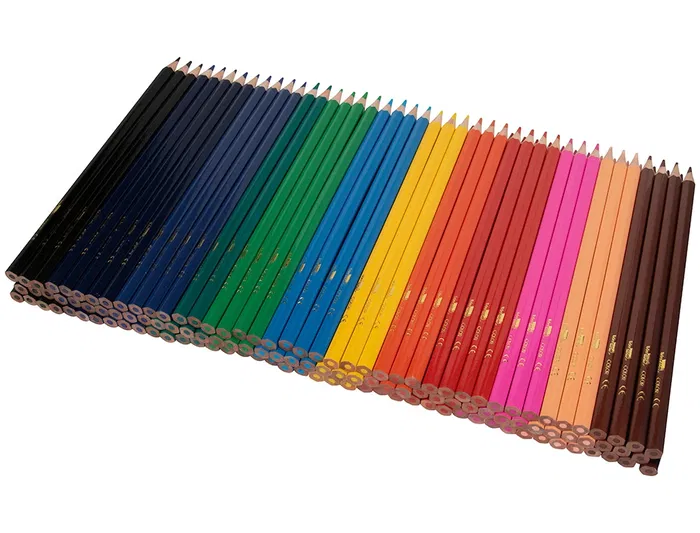 Liderpapel Lápices de Colores School Pack 144 Unidades 12 Colores x 12 Unidades
