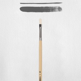 Rembrandt Pincel para óleo y acrílico serie 208 N.° 6