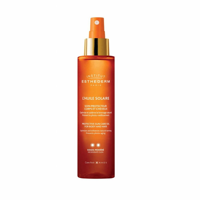 Institut Esthederm L’HUILE SOLAIRE Sol Moderado Cuerpo y Cabello Spray