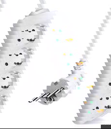 Avant Connect Base Múltiple de 4 Tomas, 1.5 Metros, Color Blanco, 3G 1.5mm², Potencia Máxima 3680W