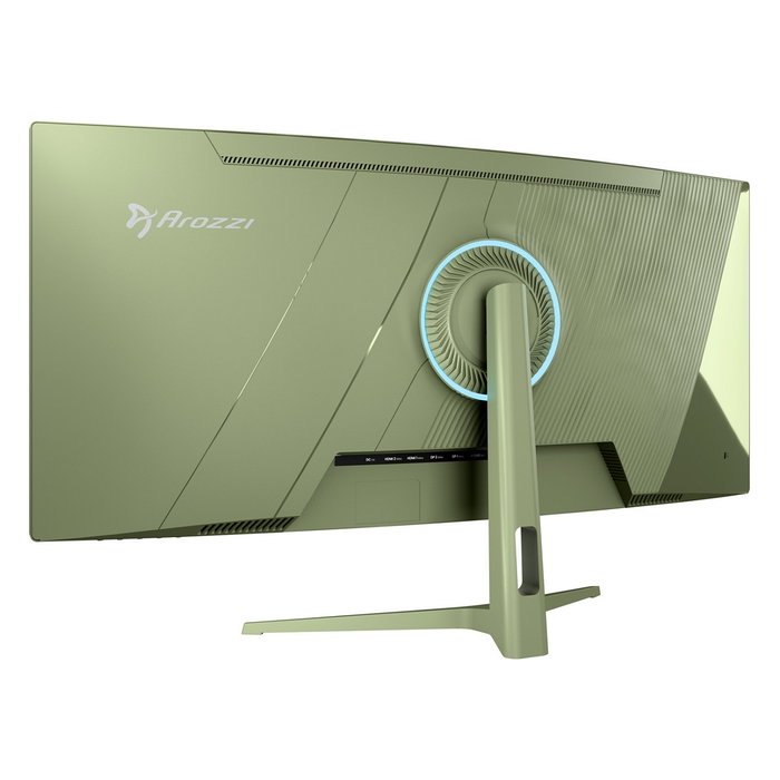 AROZZI Monitor Nova 34" VA 165Hz Curvo 1500R Verde