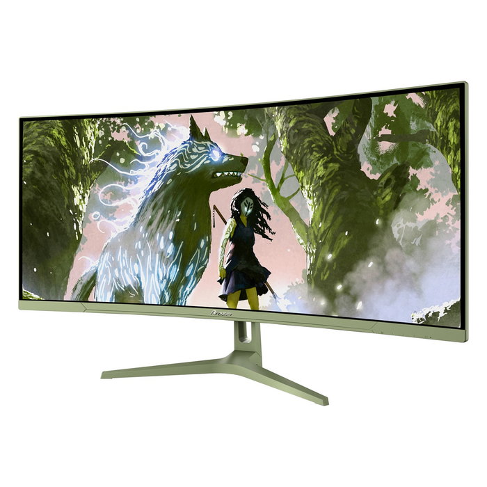 AROZZI Monitor Nova 34" VA 165Hz Curvo 1500R Verde