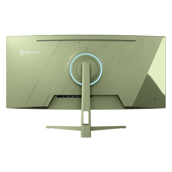 AROZZI Monitor Nova 34" VA 165Hz Curvo 1500R Verde
