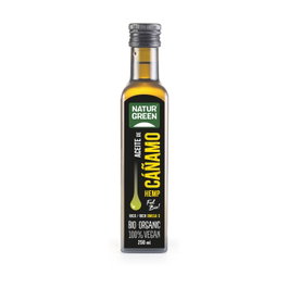 NaturGreen Aceite de Cáñamo Bio 250ml - Complemento Alimenticio Rico en Omega 3