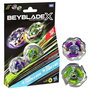 Beyblade Beyblade x surtido pack de 2 - Pack de 2 Beyblades X, modelos surtidos, idiomas: inglés, neerlandés, francés, español
