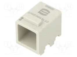 HARTING Tapón Han-Modular® Domino enchufe grande