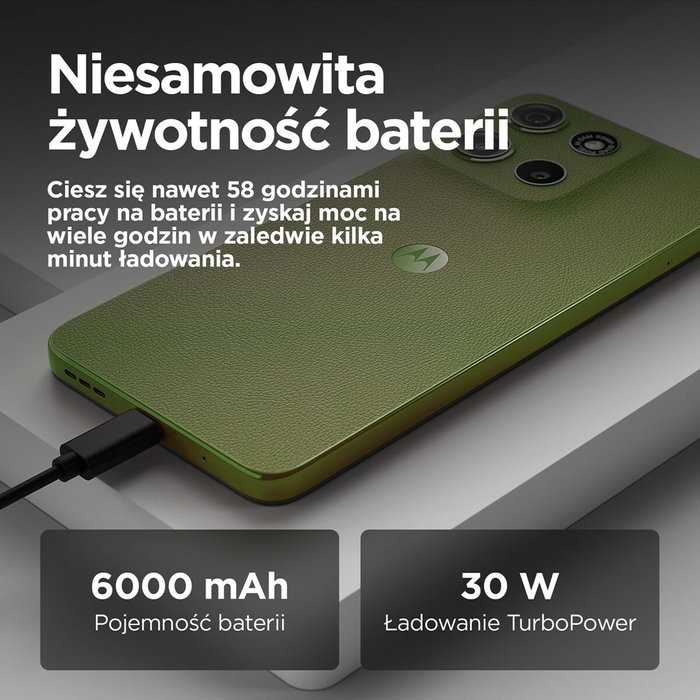 Motorola Moto G15 Power 256GB 8GB RAM Dual SIM Iguana Green