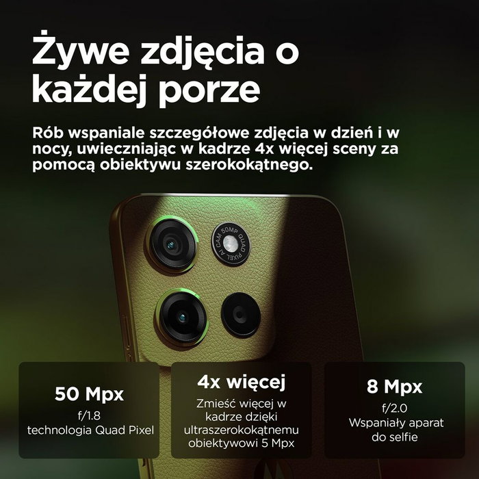Motorola Moto G15 Power 256GB 8GB RAM Dual SIM Iguana Green