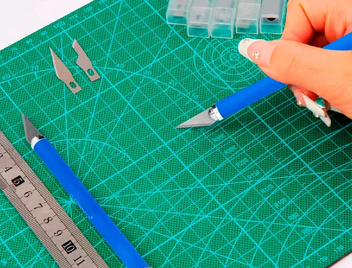 Q-connect Repuesto Bisturí Compatible KF00289 Blister 5 Unidades Cuchillas Acero 6mm