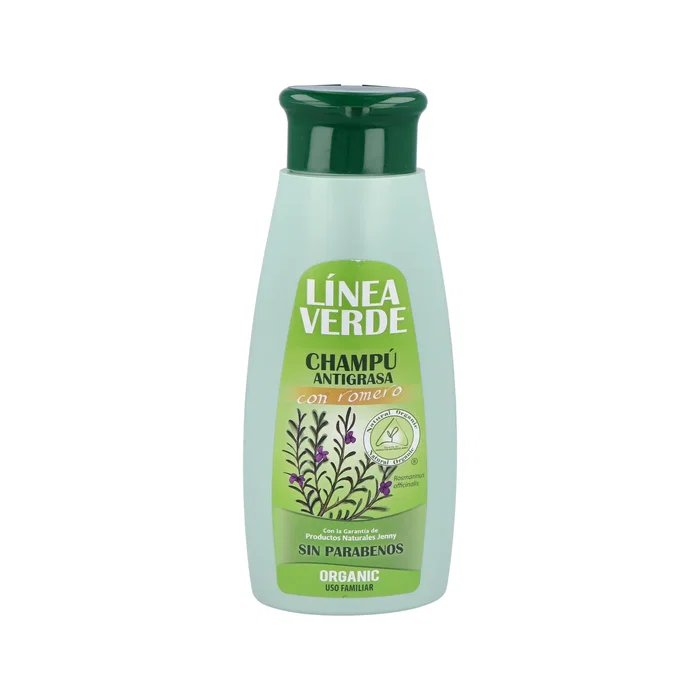LINEA VERDE Champú Antigrasa con Romero 400ml LINEA VERDE Champú Antigrasa con Romero 400ml