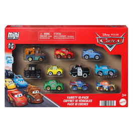 Mattel Pack 10 Coches Surtidos Mini Racers Cars JBH06
