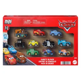 MATTEL Pack de 10 minivehículos Disney Pixar Cars Surtidos