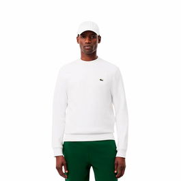 Sudadera sin Capucha Hombre Lacoste Core Performance Blanco 15-16 Años