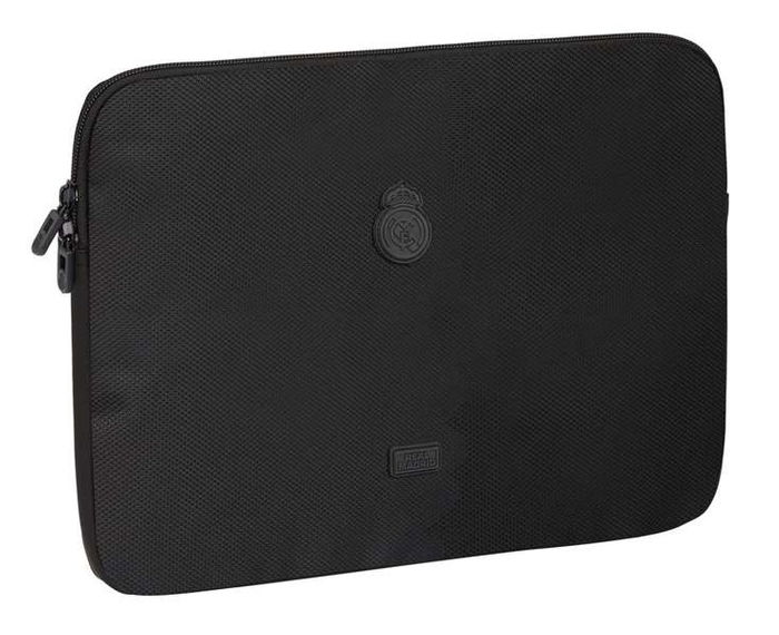 Mochila Escolar Real Madrid C.F. Negro 39,5 x 27,5 x 3,5 cm