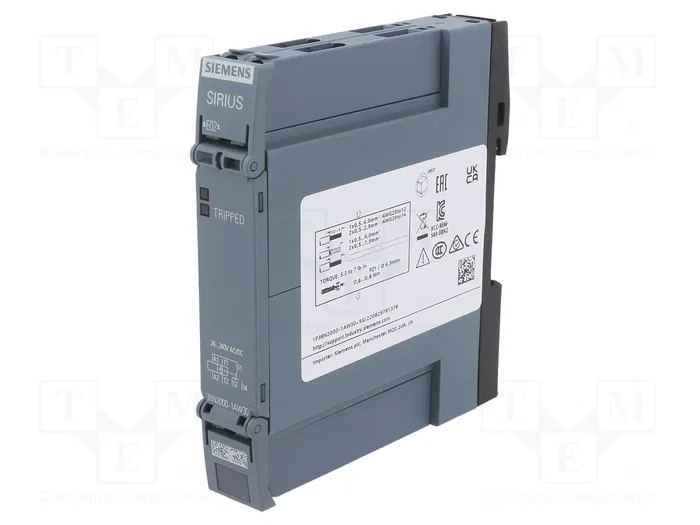 SIEMENS 3RN2000-1AW30 Relé de monitorización de temperatura SIEMENS 3RN2000-1AW30 Relé de monitorización de temperatura
