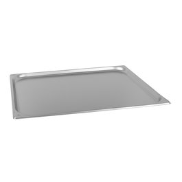 1946 Bandeja Gn 2/1 Acero Inox.18/10 Gastronorm Medidas 65x53x2 Cm