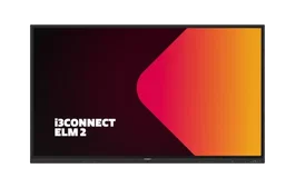 i3 CONNECT ELM2 Pizarra blanca interactiva 75 pulgadas 4K Negro