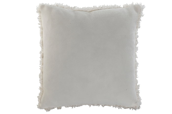 DKD Home Decor Cojín Poliéster Crudo 45x45 cm DKD Home Decor Cojín Poliéster Crudo 45x45 cm