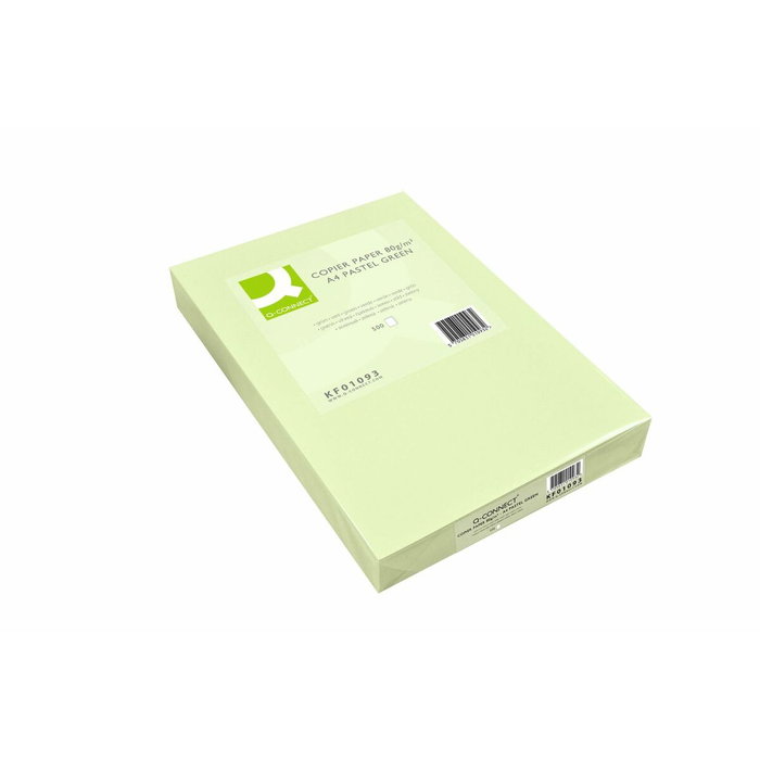 Q-connect Papel de color Din A4 Verde 80 g