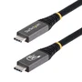 StarTech Cable USB4 Gen 4x2 USB-C a USB-C 80 Gbps, 1m, Video 8K, Carga 240W PD 3.1, DisplayPort 2.1, Certificado USB-IF, Negro - CC1M80GUSB4CABLE