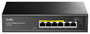 Cudy FS1006P Switch Fast Ethernet con PoE 6 Puertos 10/100 4 Puertos PoE 52V Negro