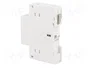 LOVATO ELECTRIC Contactor CN20 2-polar 20A 24VAC/24VDC