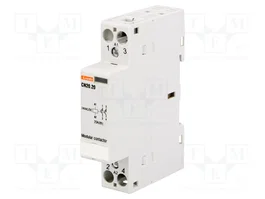 LOVATO ELECTRIC Contactor CN20 2-polar 20A 24VAC/24VDC