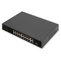 Digitus DN-95355 Switch PoE de 16 puertos 10/100 con 2 enlaces ascendentes Gigabit