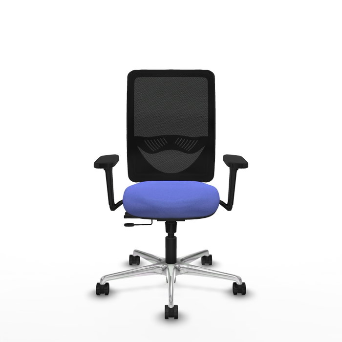 PIQUERAS Y CRESPO Silla de oficina Zulema Azul claro y Negro PIQUERAS Y CRESPO Silla de oficina Zulema Azul claro y Negro