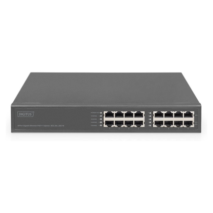 Digitus Switch PoE de 8 puertos Gigabit DN-95118 250W