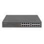 Digitus Switch 8 Puertos Gigabit PoE+ 802.3bt, Inyector 250W, Ethernet Rápido 10/100/1000 Mbps, Gris