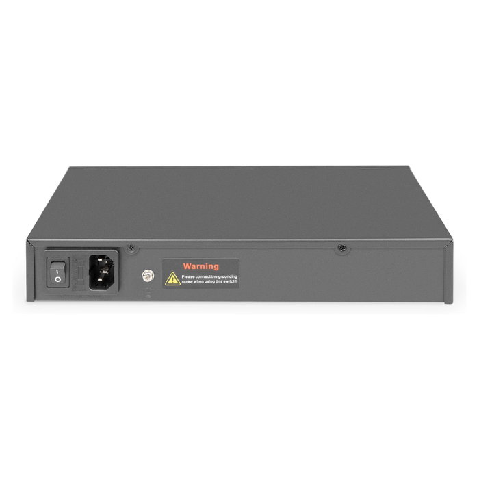 Digitus Switch 8 Puertos Gigabit PoE+ 802.3bt, Inyector 250W, Ethernet Rápido 10/100/1000 Mbps, Gris
