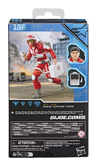 G.I. Joe Classified Series Figura Edwin "Lifeline" Steen 15 cm