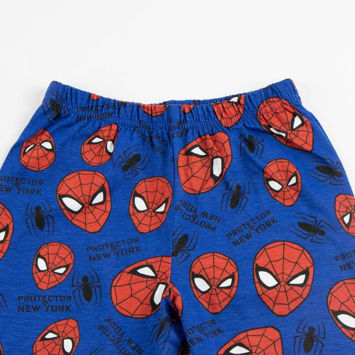 Cerdá Pijama Largo Single Jersey Spiderman 4 Años Rojo
