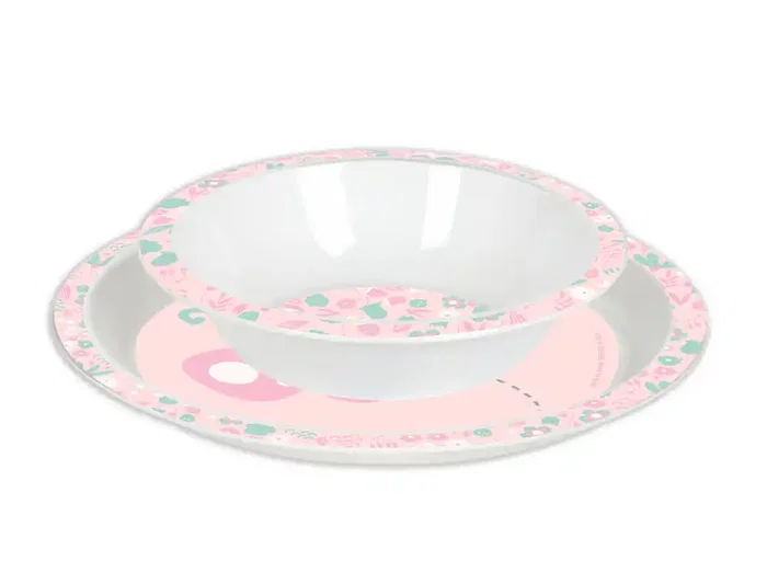 Set de Menaje Infantil Safta Mariposa PVC